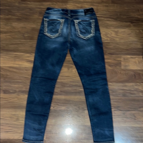 Dark Blue Women's Jeans - Picture 4 of 4